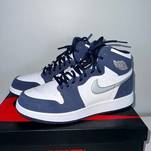 Jordan 1 Retro High Midnight navy, size 7Y = 8W